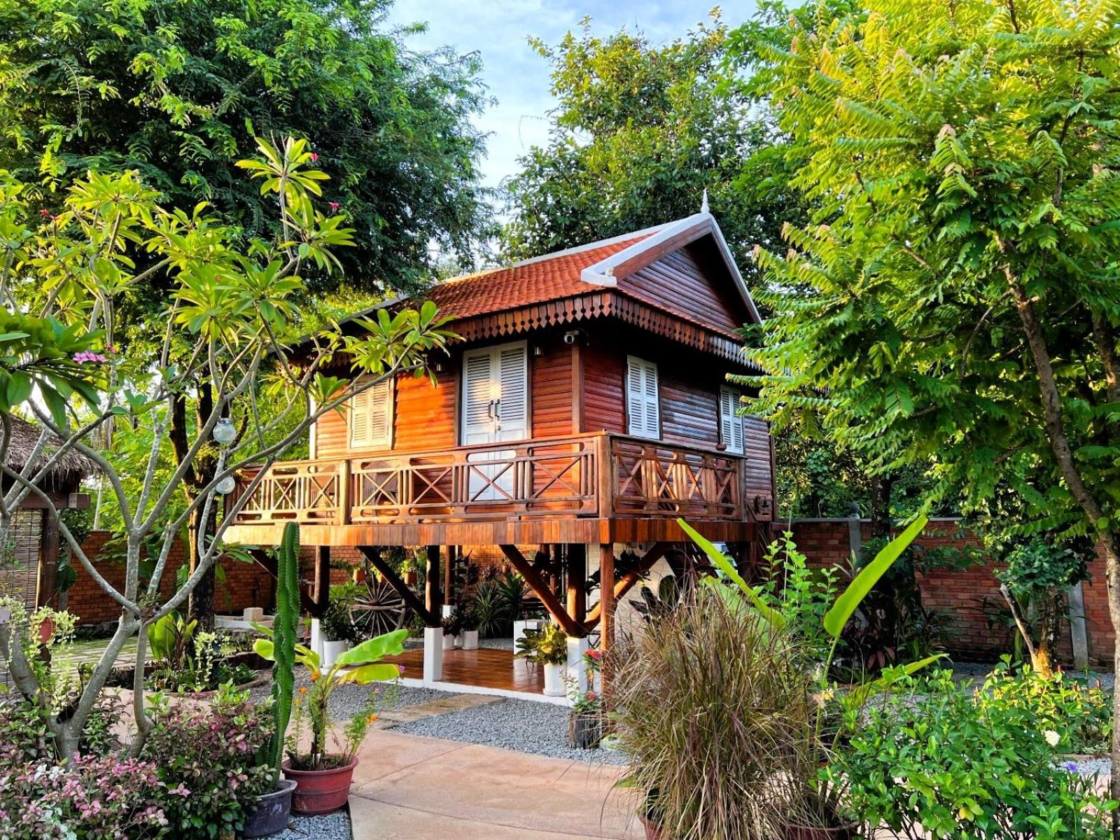 The Little Vegan Homestay Phumi Banteay Srei Ngoại thất bức ảnh